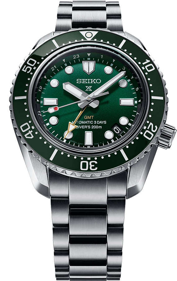 Seiko 1968 Japan Made Hulk Green GMT Baby Marinemaster 200M Men s