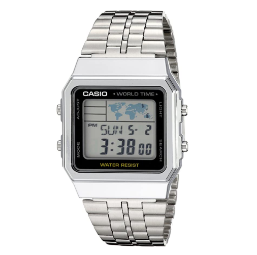 Casio world map watch hotsell