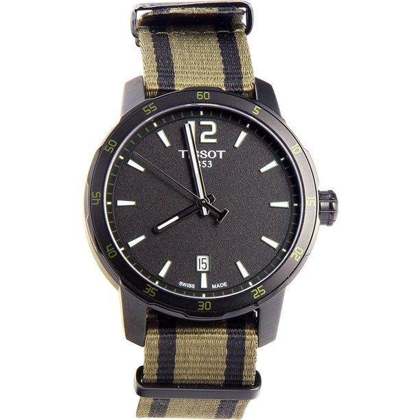 Tissot Swiss Made T Sport Quickster Men s Nato Strap Watch