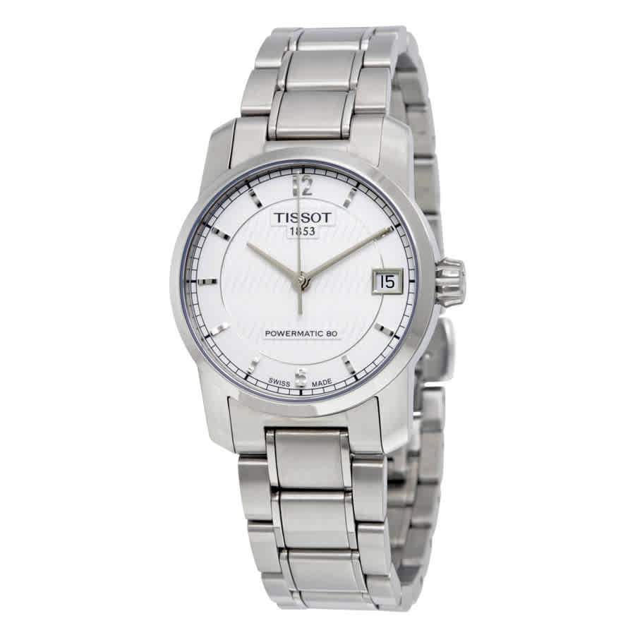 Tissot Swiss Made T Classic Titanium Automatic Silver Dial Men s