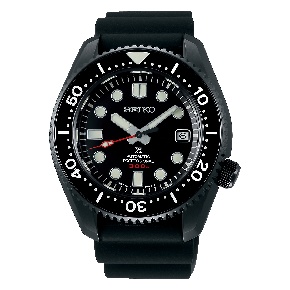 Seiko Limited Edition 1968 Black Series Marinemaster 300M Men's