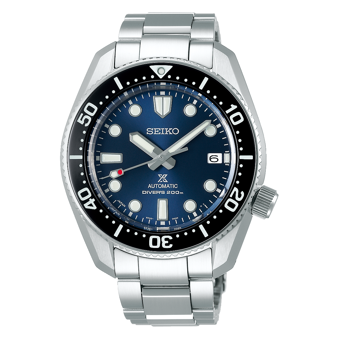 Seiko 1968 Japan Made Gen Baby Marinemaster Blue 200M Men's Diver's Watch SPB187J1