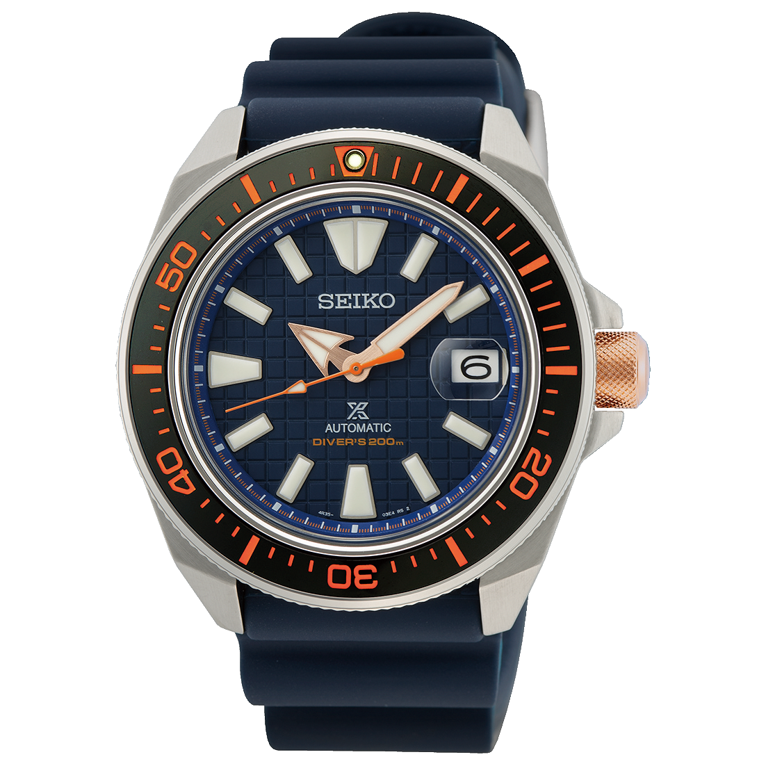 Seiko Prospex Asia Edition King Samurai Diver s Men s Rubber Strap