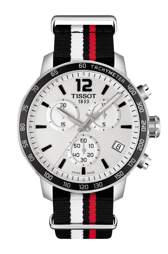 Tissot Swiss Made T Sport Quickster Chronograph Men s Nato Strap