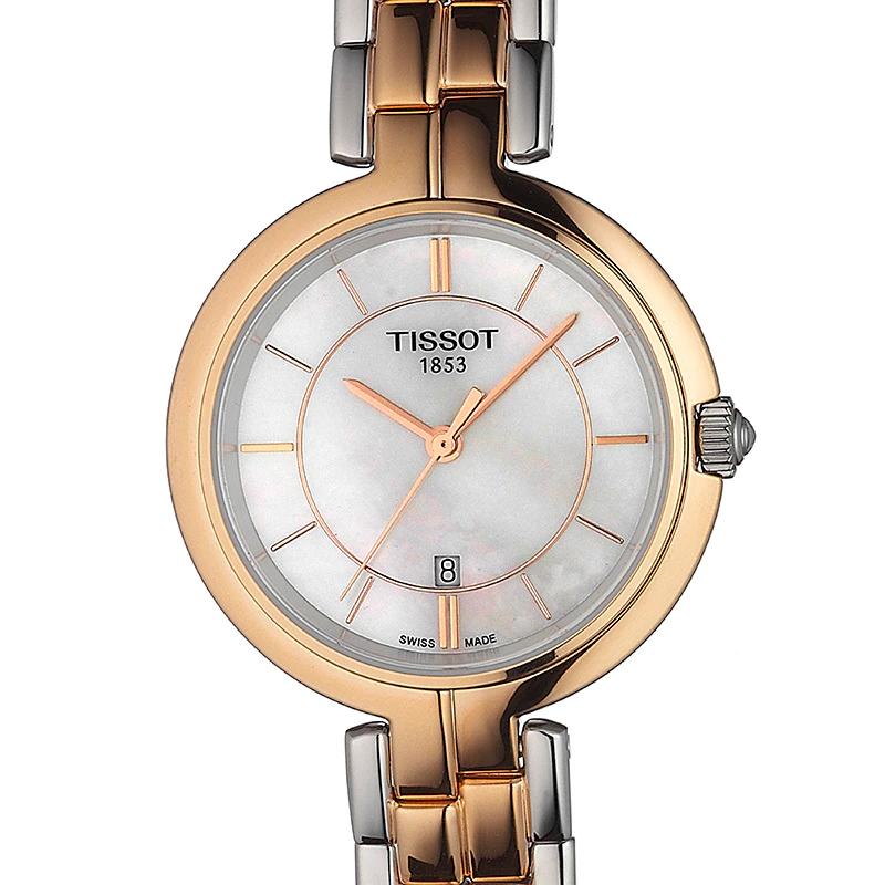 Tissot flamingo rose discount gold