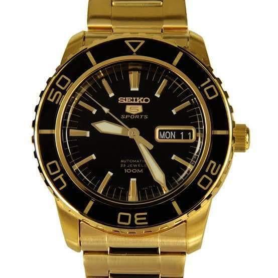 Seiko fifty shop five fathoms gold