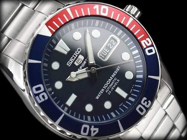 Seiko 5 sea online urchin pepsi