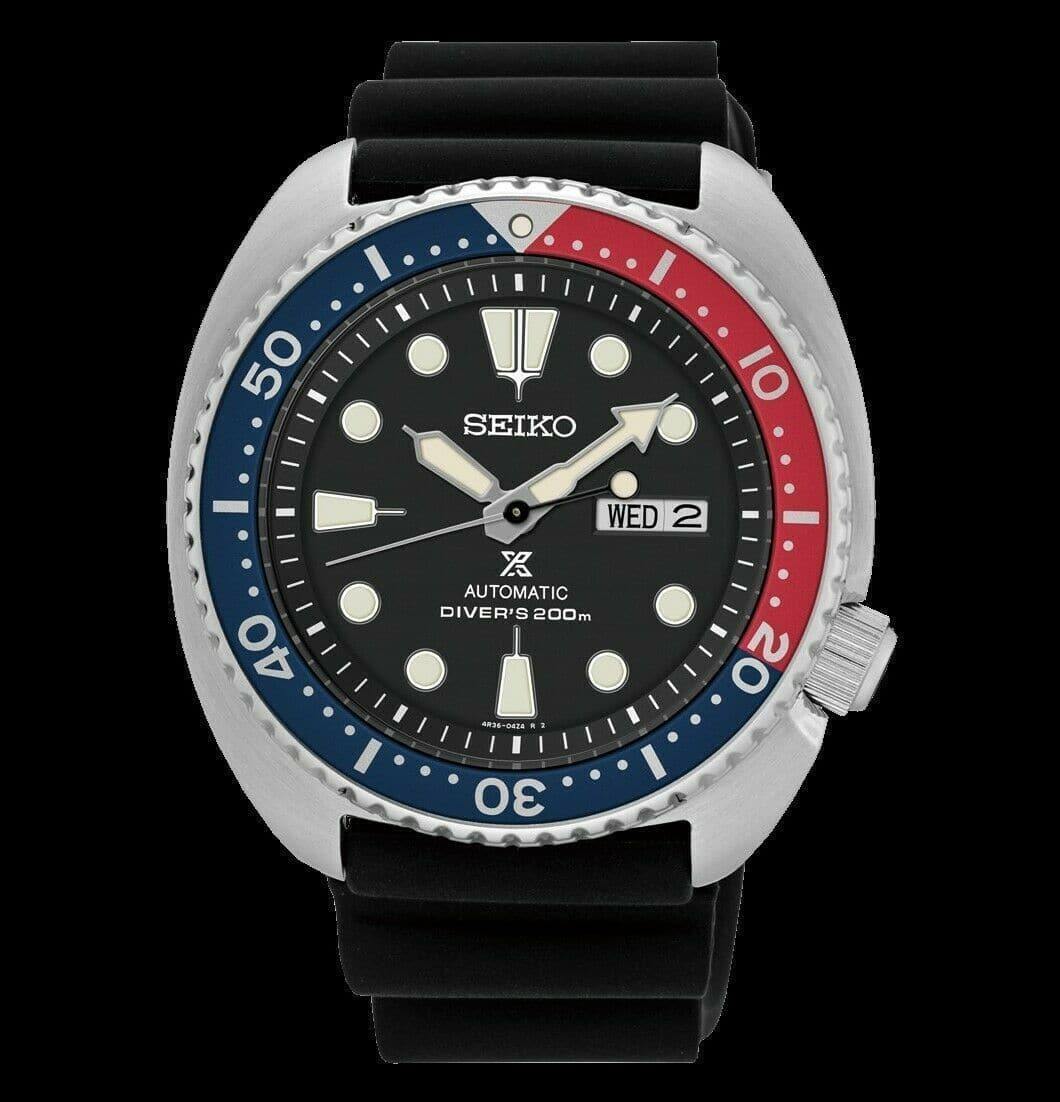 Seiko Pepsi Bezel New Turtle 200M Diver's Men's Watch SRP779K1