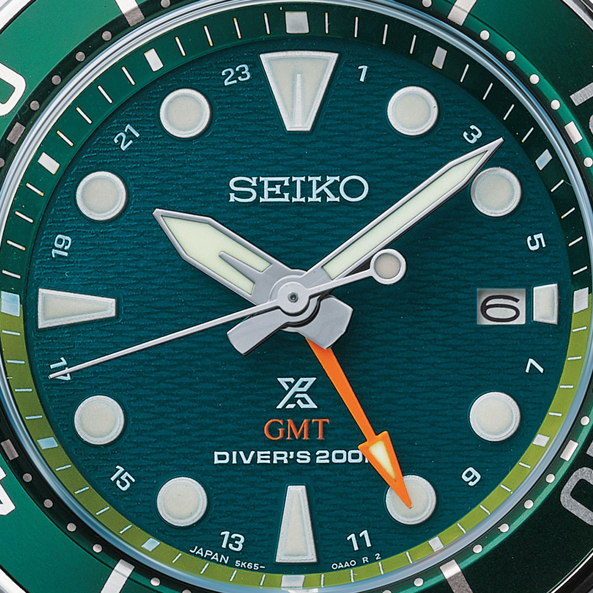 Seiko Prospex King Sumo GMT Solar Seascape Green Men's Stainless Steel  Watch SFK003J1