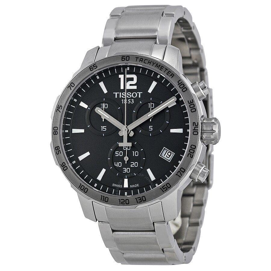Tissot Swiss Made T-Sport Quickster Chronograph Men's Stainless Steel Watch T0954171106700