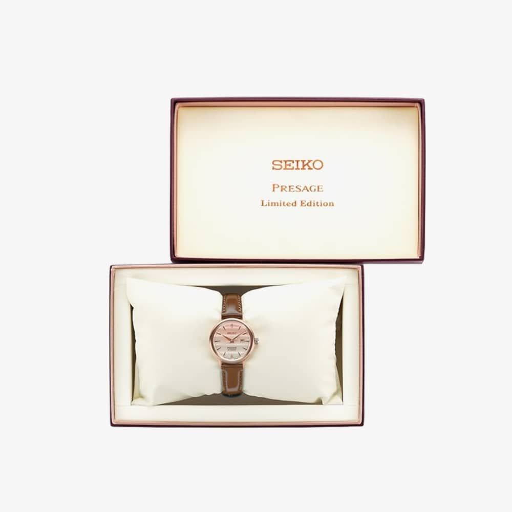 Seiko Limited Edition Presage Cocktail Time Pinky Twilight Ladies' Watch SRE014J1