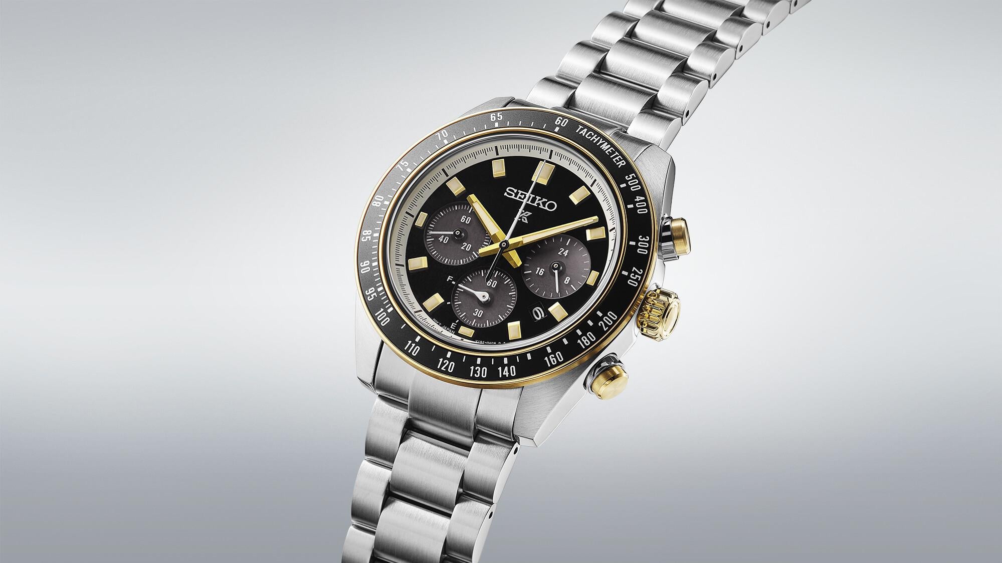 Seiko Racing Wstch Seiko Prospex Solar Men's Chrono Stainless Steel Watch SSC941P1 Racing ...