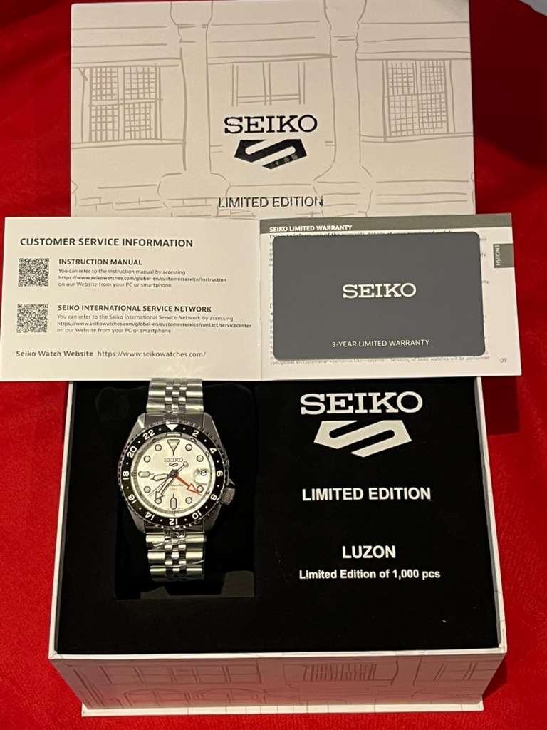 Seiko 5 GMT Sports 6th Philippines Luzon LE 100M Men's Watch SSK051K1