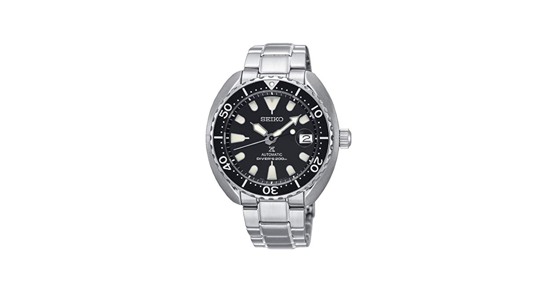 Seiko Prospex "Mini Turtle" Diver's Men's Stainless Steel Watch SRPC35K1