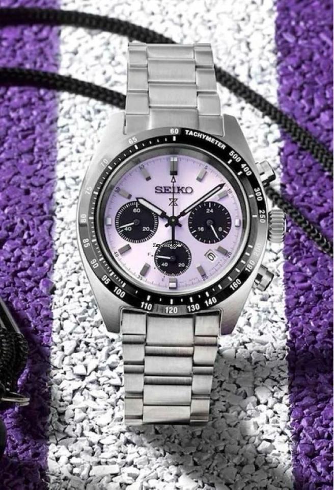 Seiko Prospex Tokyo 2025 World Athletic LE Solar Men's Stainless Steel Chrono Watch SSC955P1