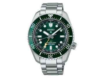 Seiko green cheap divers watch