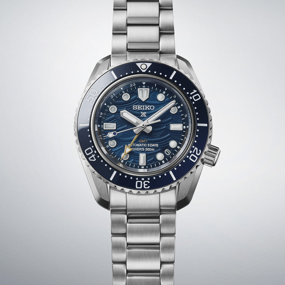 Seiko 1968 Heritage GMT Baby Marinemaster 60th Anniv LE 200M Men's Diver's Watch SPB509J1
