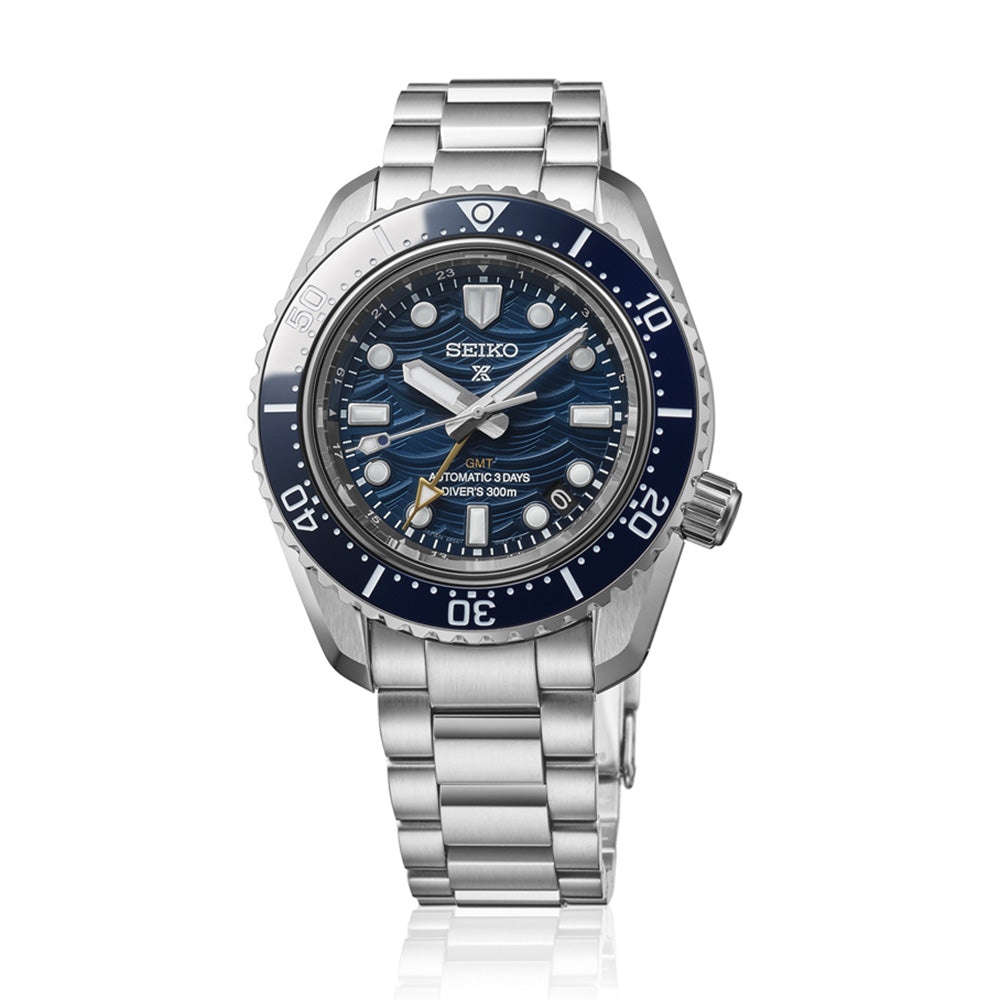 Seiko 1968 Heritage GMT Baby Marinemaster 60th Anniv LE 200M Men's Diver's Watch SPB509J1