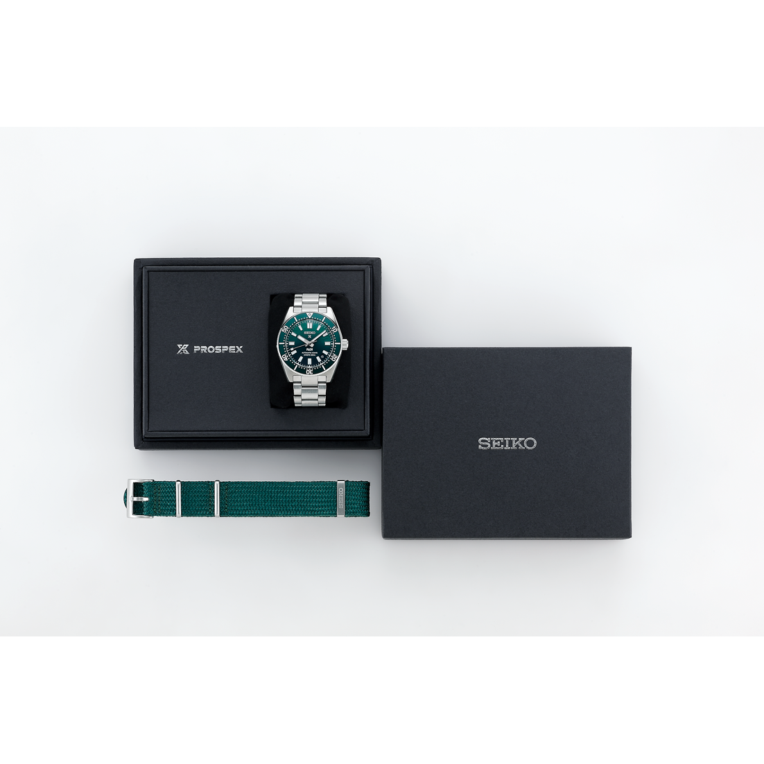 Seiko Prospex 1965 Heritage Diver's 62MAS PADI SE Emerald Green Men's Watch SPB501J1