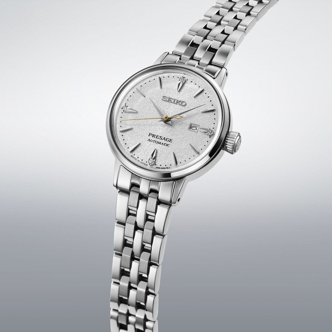 Seiko Japan Made Presage Cocktail Time "Hot Buttered Rum" Ladies' Watch SRE017J1
