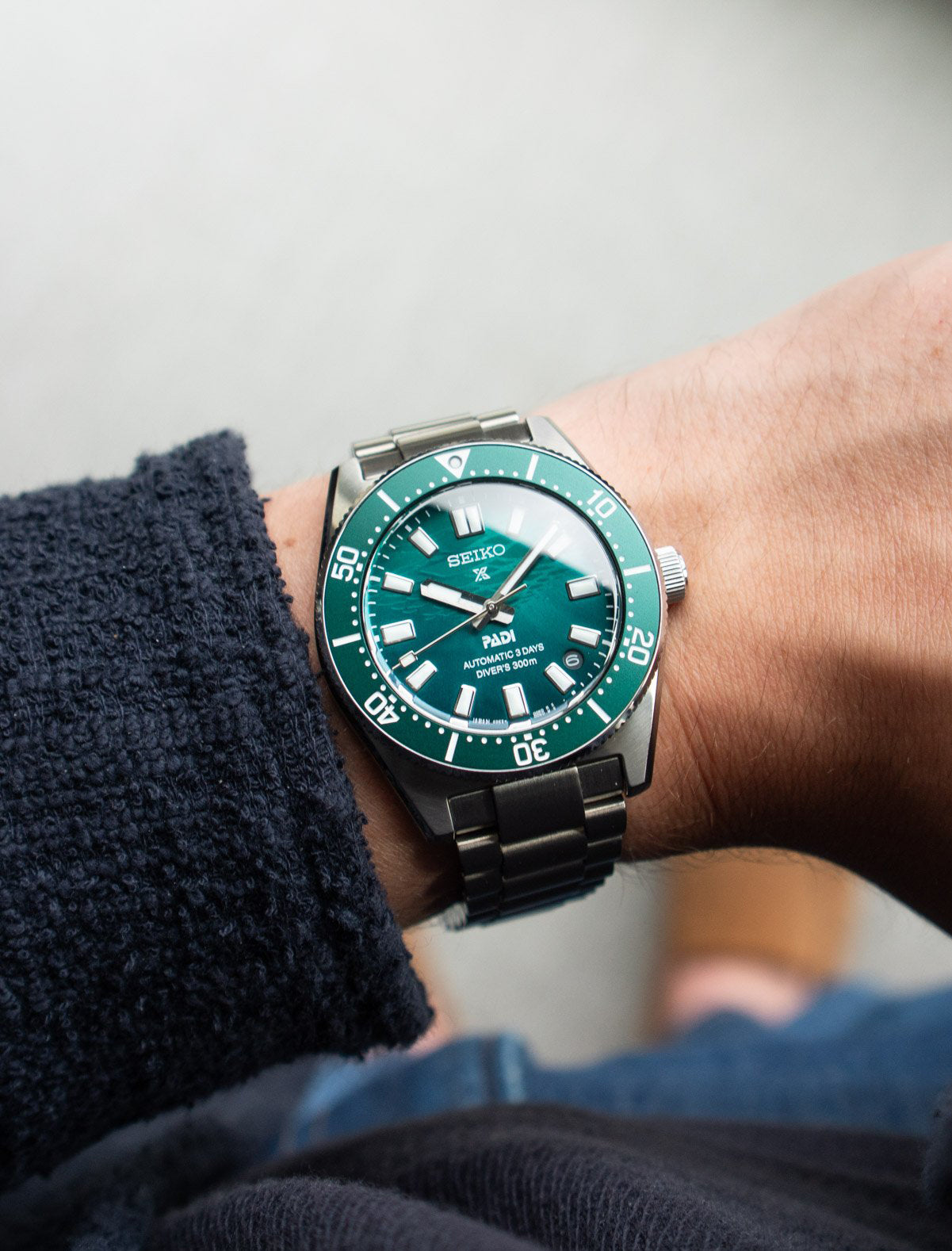 Seiko Prospex 1965 Heritage Diver's 62MAS PADI SE Emerald Green Men's Watch SPB501J1