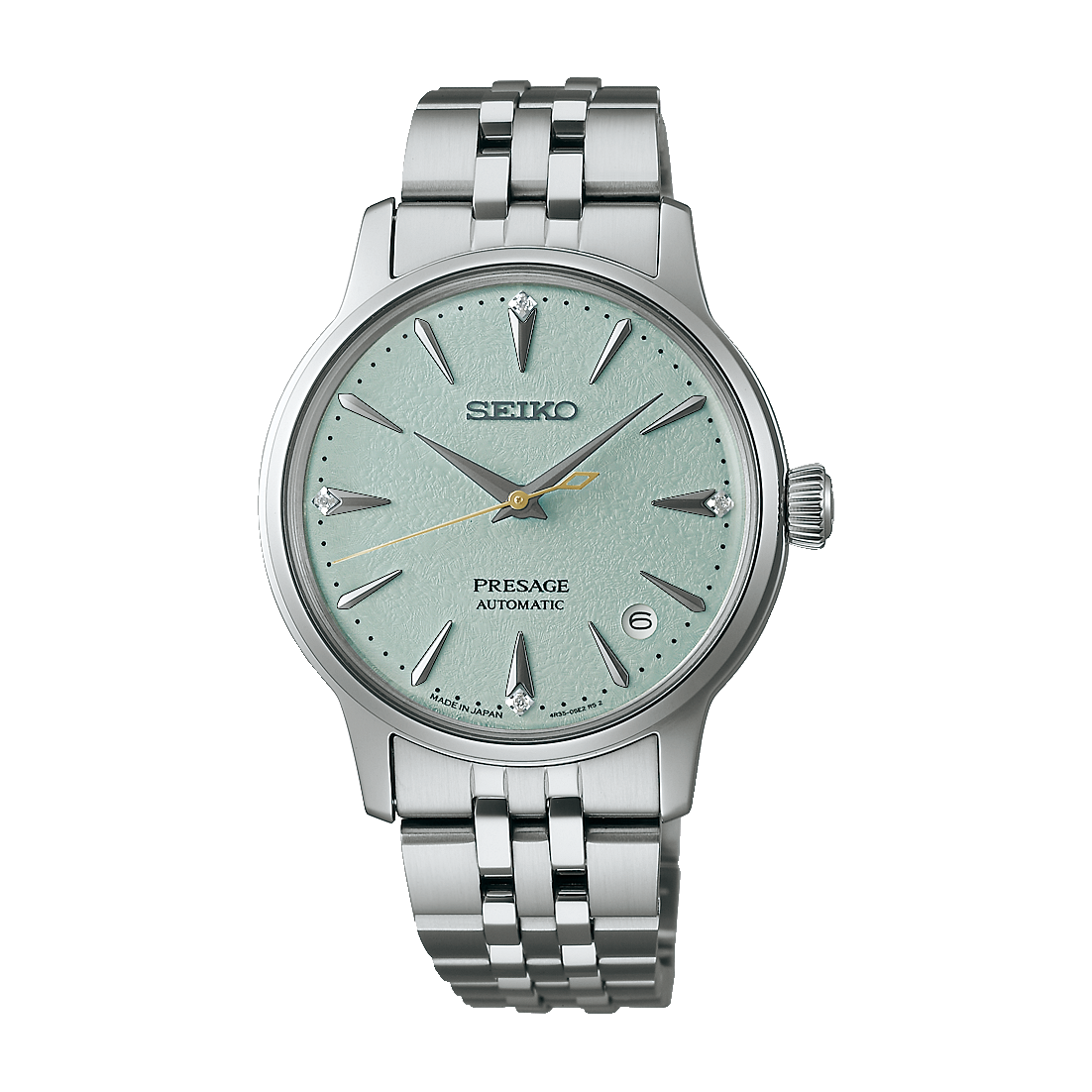Seiko Japan Made Presage Cocktail Time "Frozen Mojito" Ladies' Watch SRPL63J1