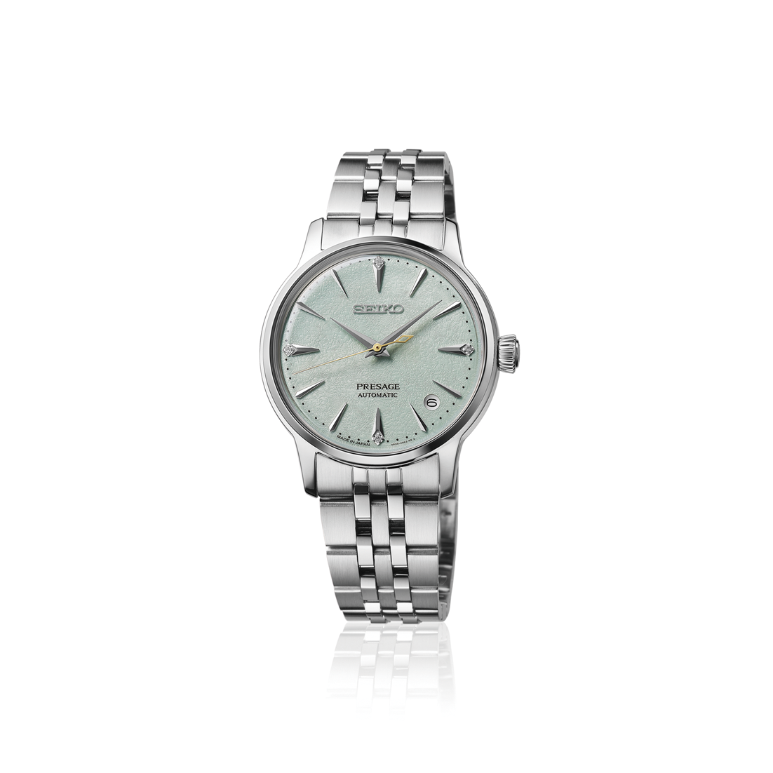Seiko Japan Made Presage Cocktail Time "Frozen Mojito" Ladies' Watch SRPL63J1