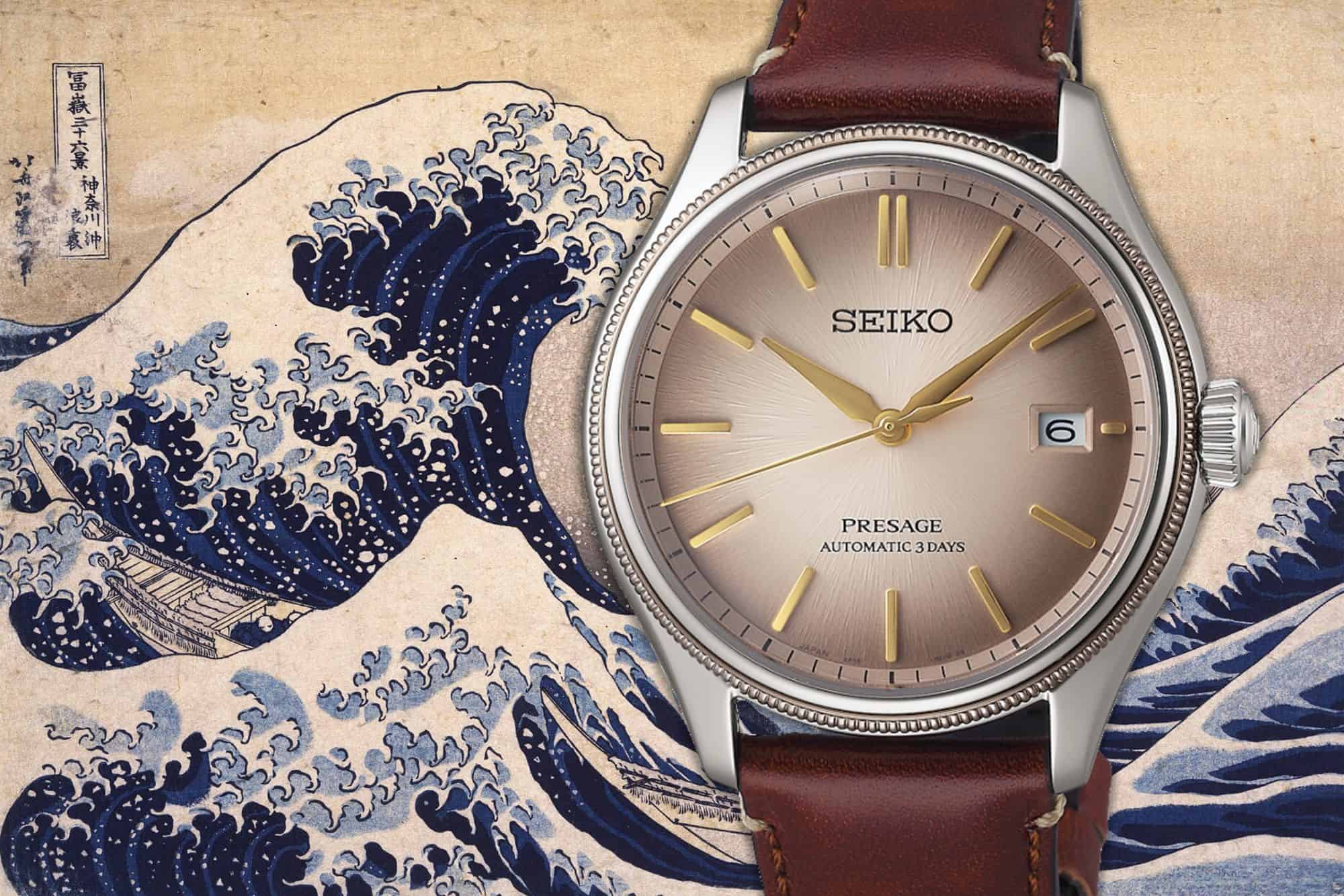 Seiko LE Presage 'Shiracha' Classic Series Men's Leather Strap Watch SPB529J1