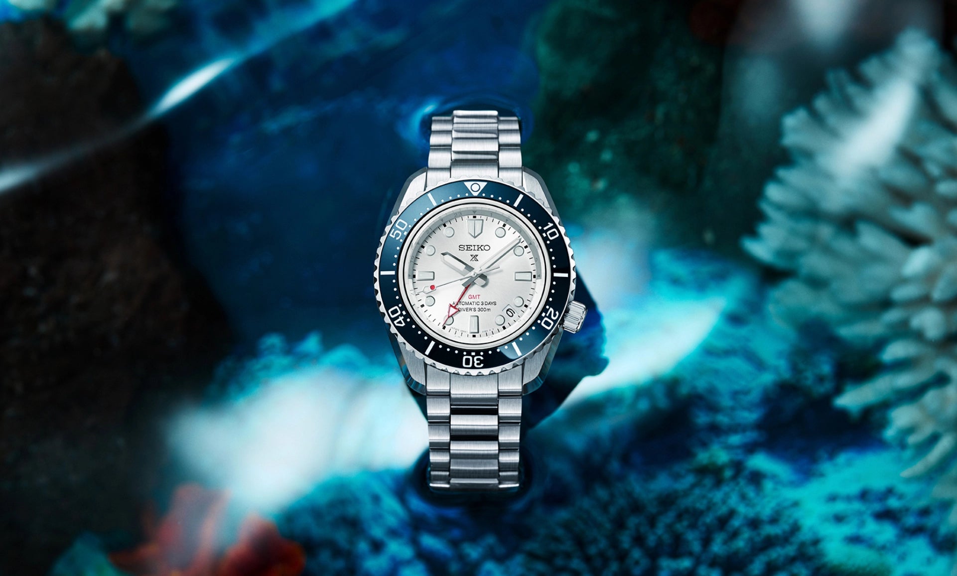 Seiko 1968 Heritage GMT Baby Marinemaster 60th Anniv LE 200M Men's Diver's Watch SPB519J1