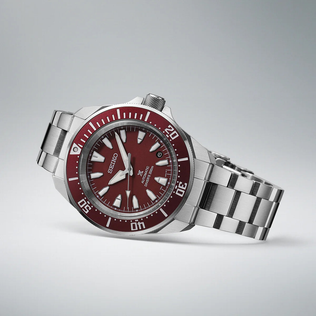 Seiko Prospex Slim Samurai Red 200M Diver's Men's Watch SRPL11K1