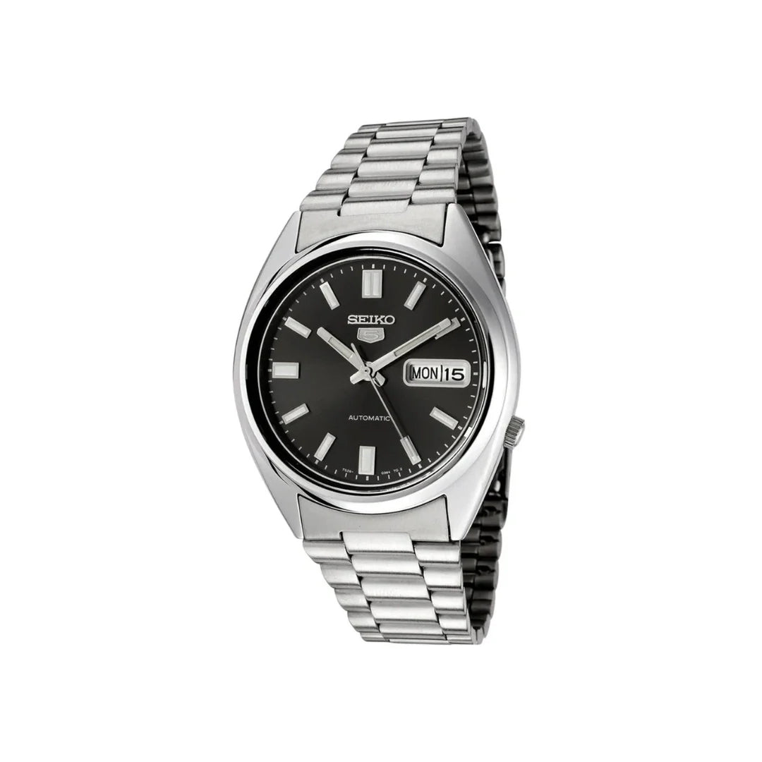 Seiko 5 Classics 100M SNXS Black Automatic Stainless Steel Watch SNXS79K1