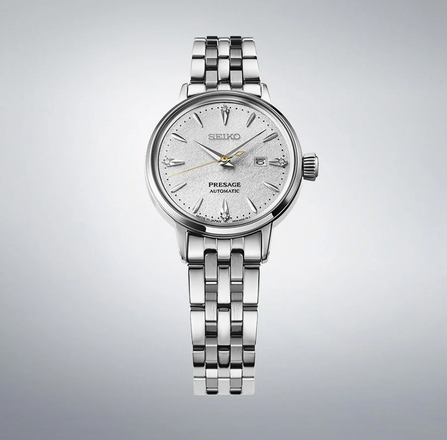 Seiko Japan Made Presage Cocktail Time "Hot Buttered Rum" Ladies' Watch SRE017J1