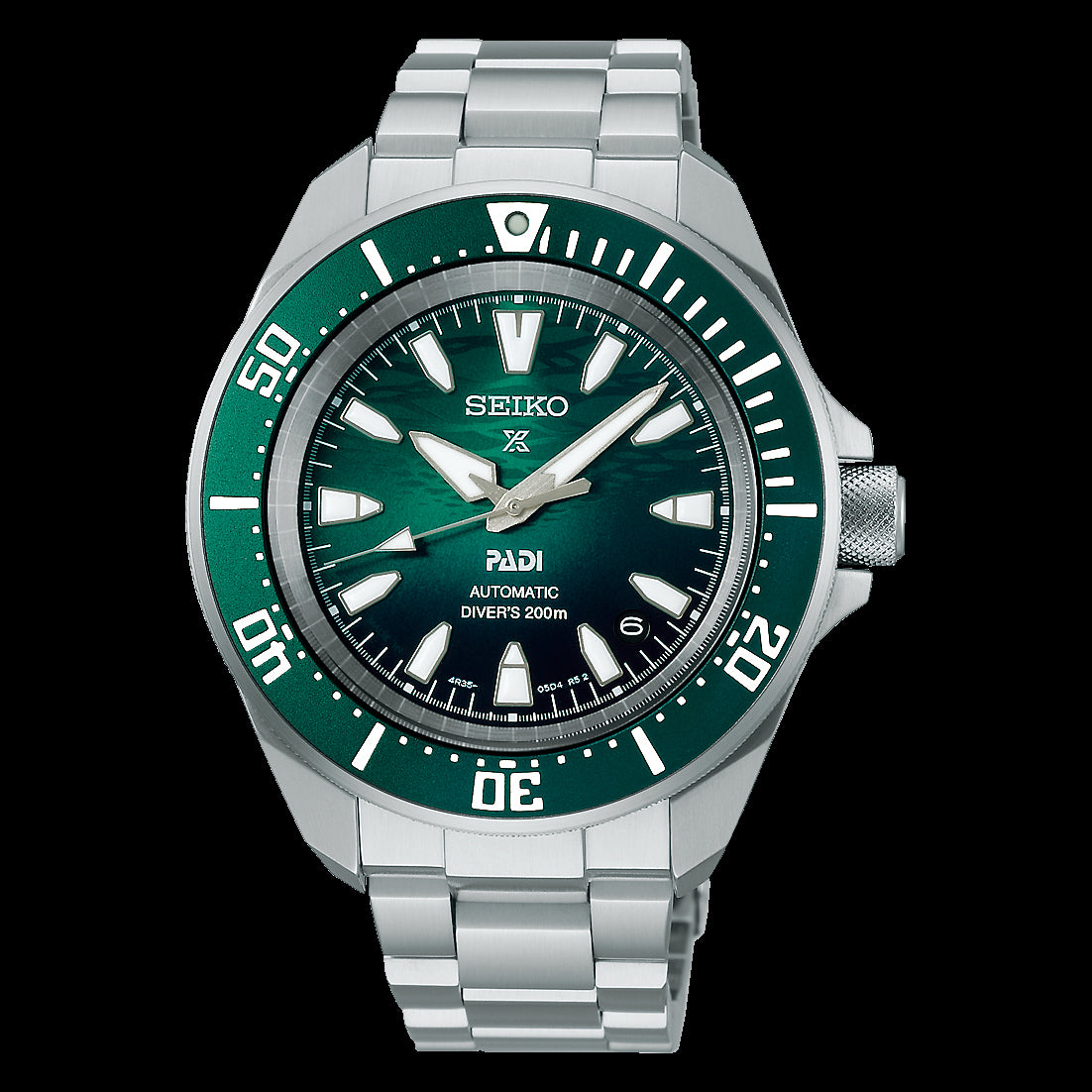 Seiko Prospex Slim Samurai PADI SE Emerald Green 200M Diver's Men's Watch SRPL53K1