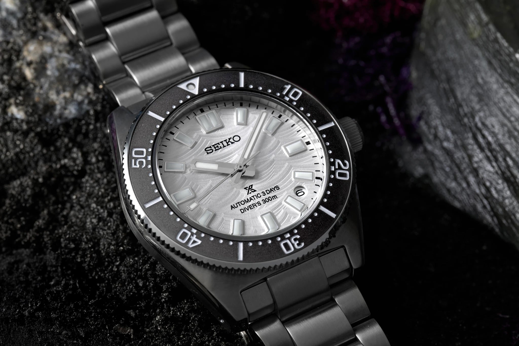 Seiko Prospex 1965 Heritage Diver's 62MAS 60th Anniv LE Silver Men's Stainless Steel Watch SPB511J1