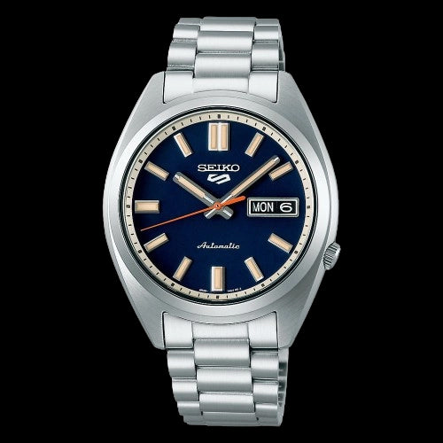 Seiko 5 Sports 100M SNXS Rinse Blue Automatic Stainless Steel Watch SRPK87K1