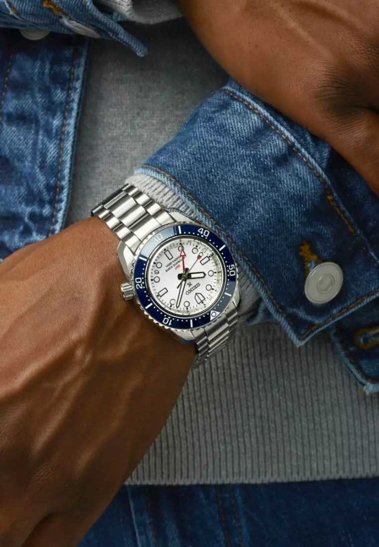 Seiko 1968 Heritage GMT Baby Marinemaster 60th Anniv LE 200M Men's Diver's Watch SPB519J1