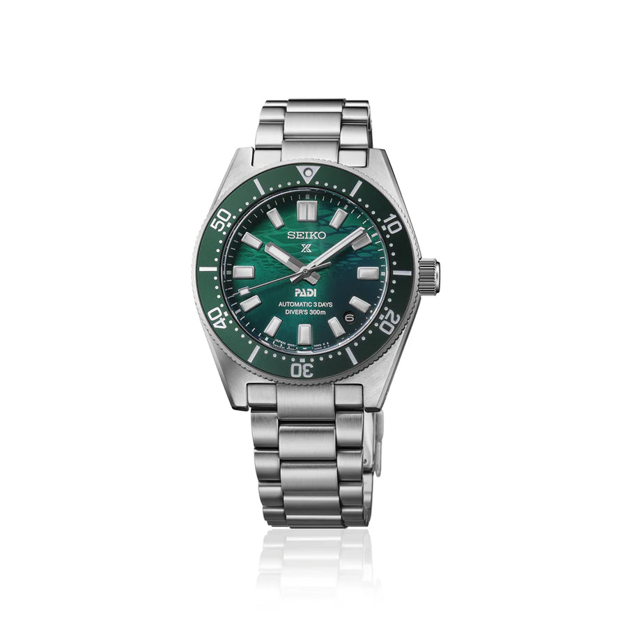 Seiko Prospex 1965 Heritage Diver's 62MAS PADI SE Emerald Green Men's Watch SPB501J1