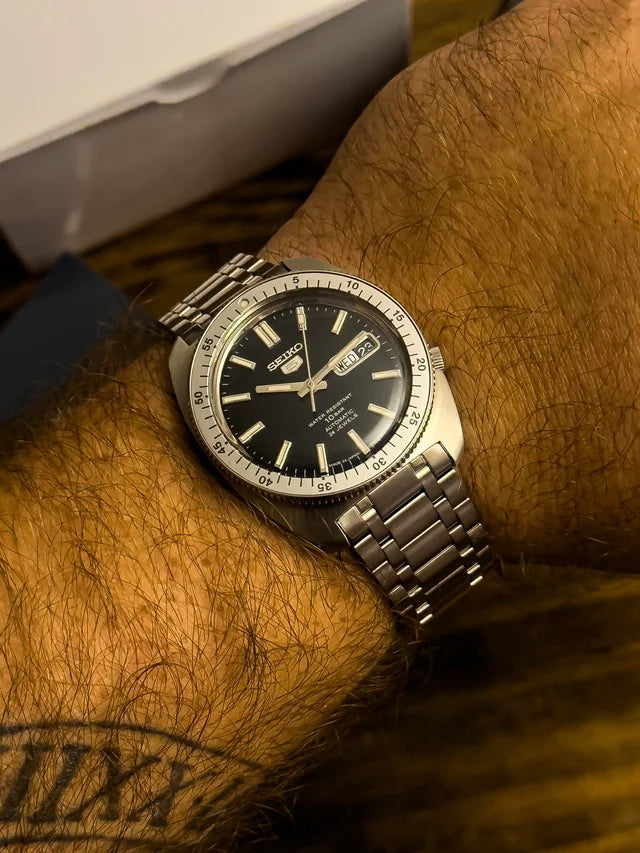 Seiko 5 100M Heritage Black Limited Edition Automatic Watch SRPL93K1