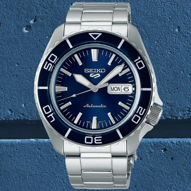 Seiko 5 Sports SNZH5 Reissue Blue Fathoms Men's Watch SRPK97K1