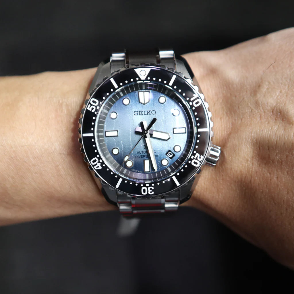 Seiko Prospex 1968 Marinemaster "The Cave Diving" Stainless Steel Watch SLA073J1