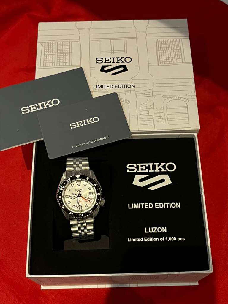 Seiko 5 GMT Sports 6th Philippines Luzon LE 100M Men's Watch SSK051K1