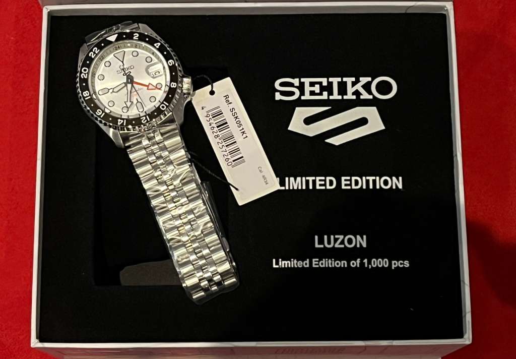 Seiko 5 GMT Sports 6th Philippines Luzon LE 100M Men's Watch SSK051K1