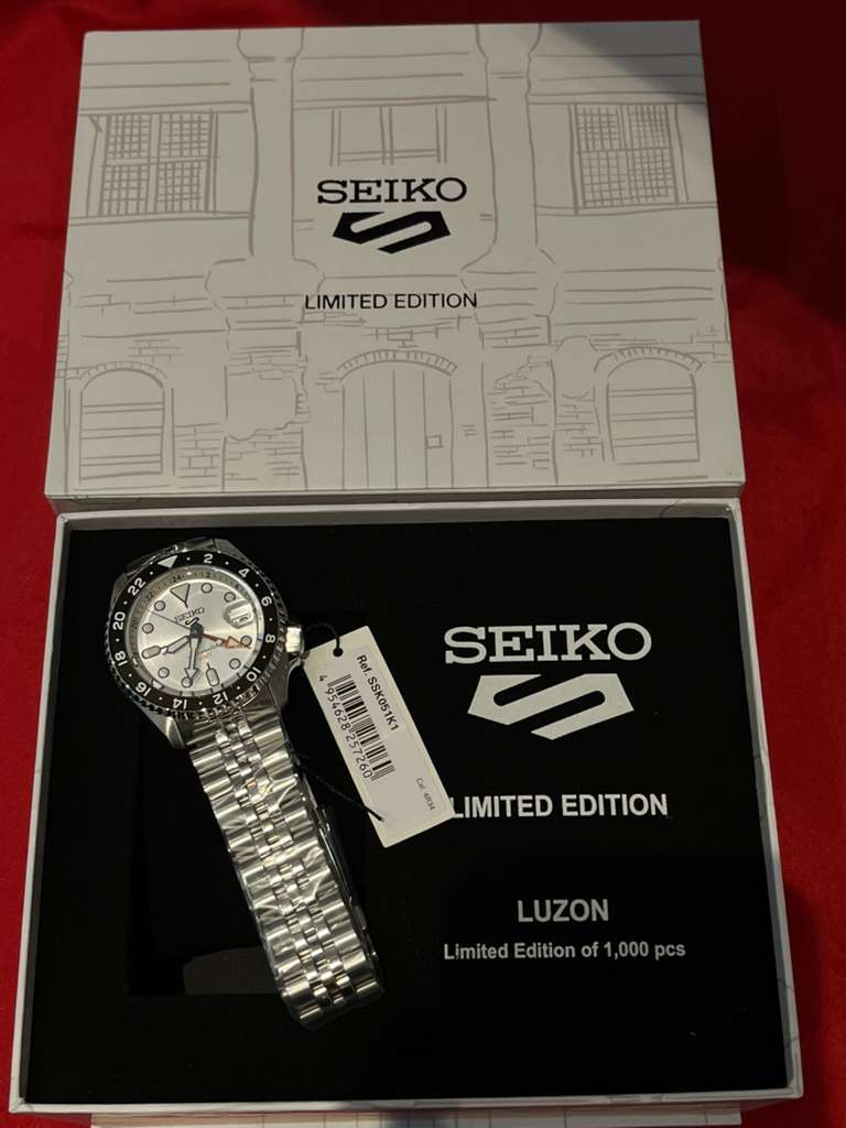 Seiko 5 GMT Sports 6th Philippines Luzon LE 100M Men's Watch SSK051K1