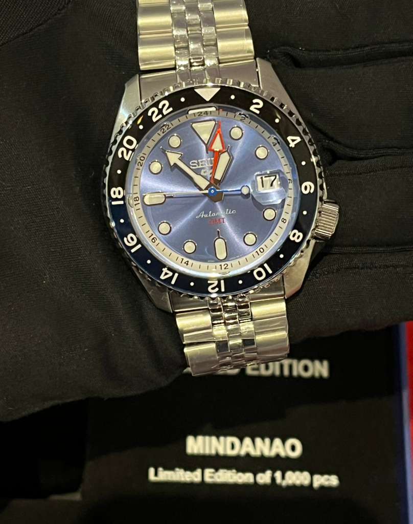 Seiko 5 GMT Sports 6th Philippines Mindanao LE 100M Men's Watch SSK053K1