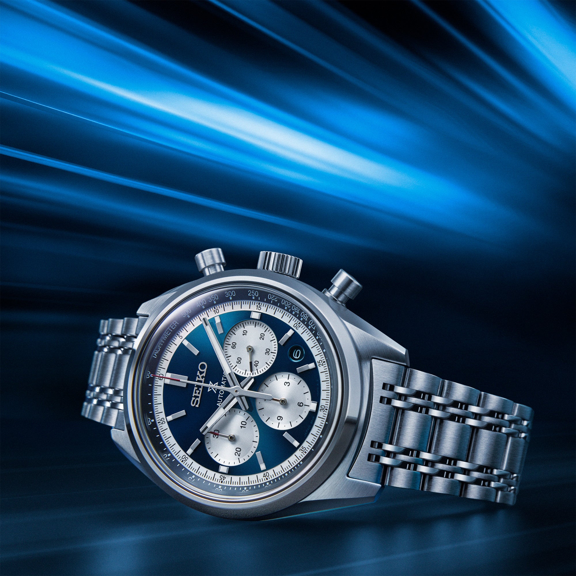 Re Issue Watch Seiko Prospex Speedtimer 1972 Chrono Reissue Men's Stainless Steel ...