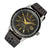 Seiko Presage Style 60 Fume Grey Dial GMT Men's Dark Brown Leather Strap Watch SSK013J1