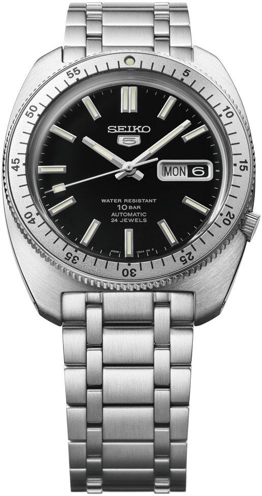 Seiko 5 100M Heritage Black Limited Edition Automatic Watch SRPL93K1