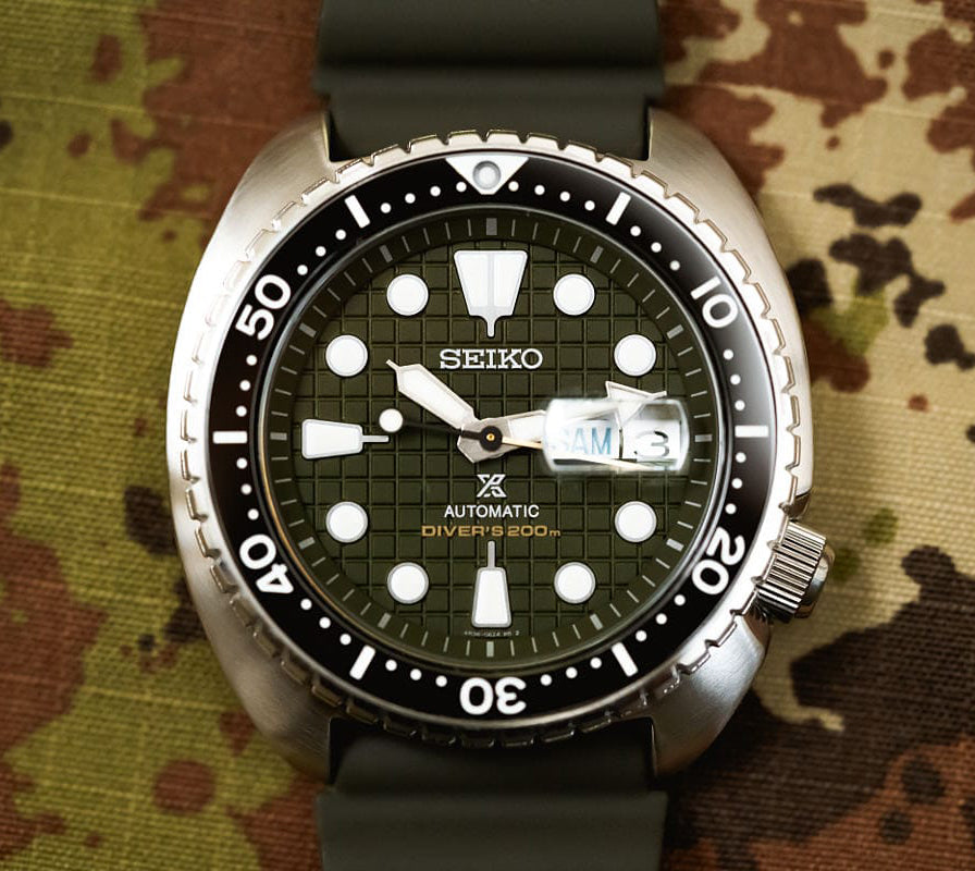 Seiko Prospex King Turtle Green Dial Diver s Men s Rubber Strap Watch seiko-prospex-king-turtle-green-dial-diver-s-men-s-rubber-strap-watch