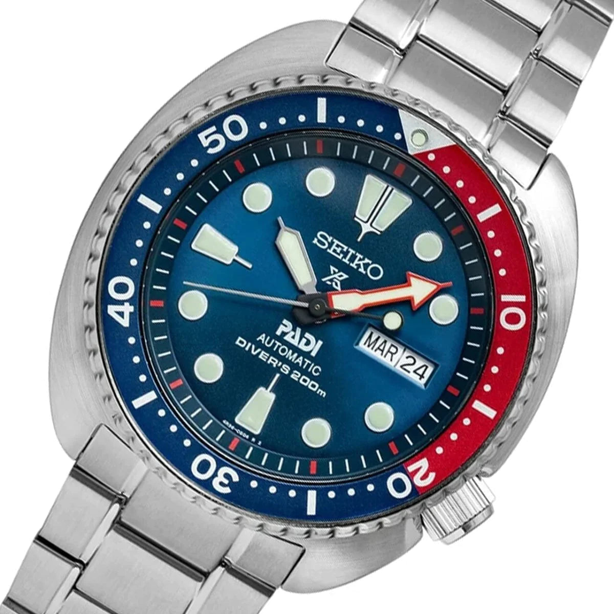 Seiko Prospex Special Edition PADI "Turtle Pepsi Ninja" Men's Watch SRPE99K1