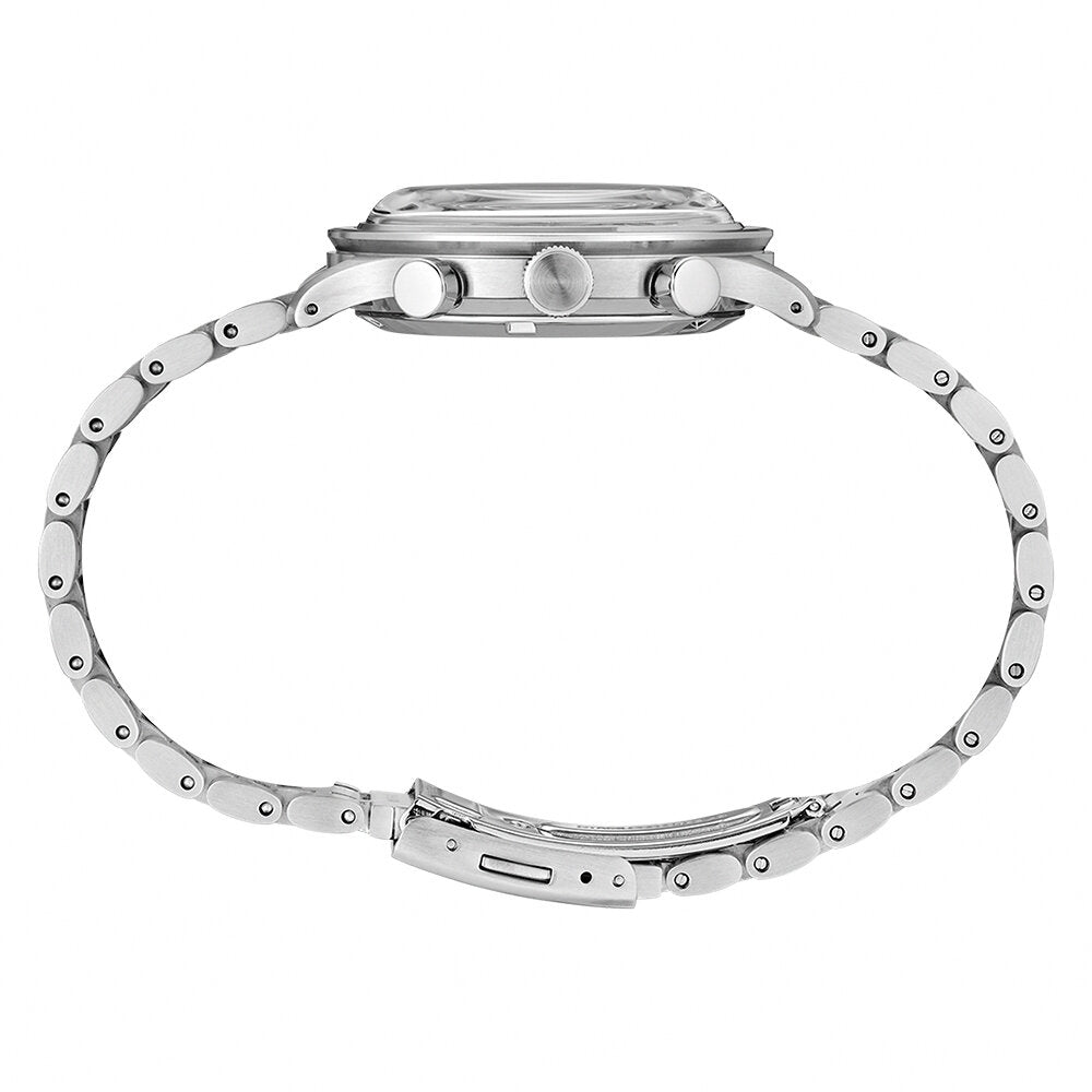 Seiko Chronograph Classic Men's Stainless Steel  Watch SSB477P1 Blue